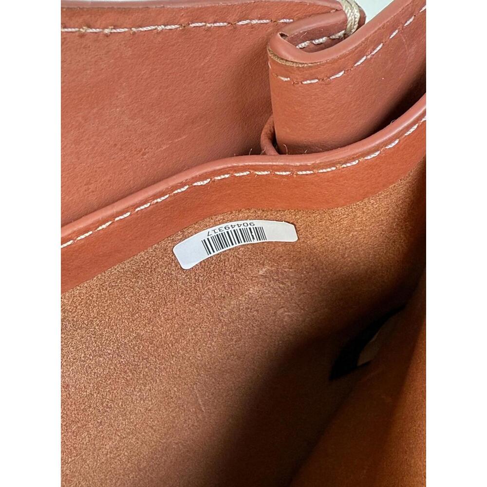 ZAC Zac Posen Auburn Iris Mini Shopper Bag with Leather Peeling - Picture 9 of 12